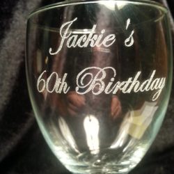 glass engraving
