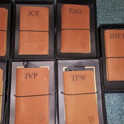 leather bi-fold engraving