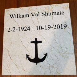 custom marble and granite engraving